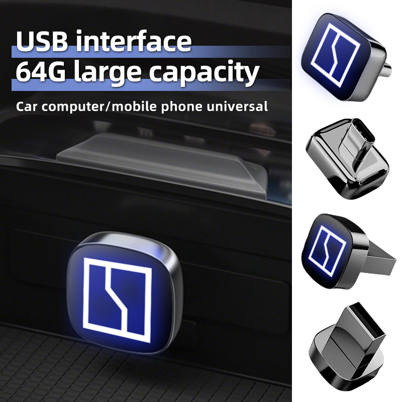 Monitor Portable Usb - รถติดตั้งไดรฟ์ USB เครื่องบันทึกการขับขี่เก็บเหมาะสําหรับ Type-C/USB อุปกรณ์เสริมสําหรับรถยนต์สําหรับ Zeekr