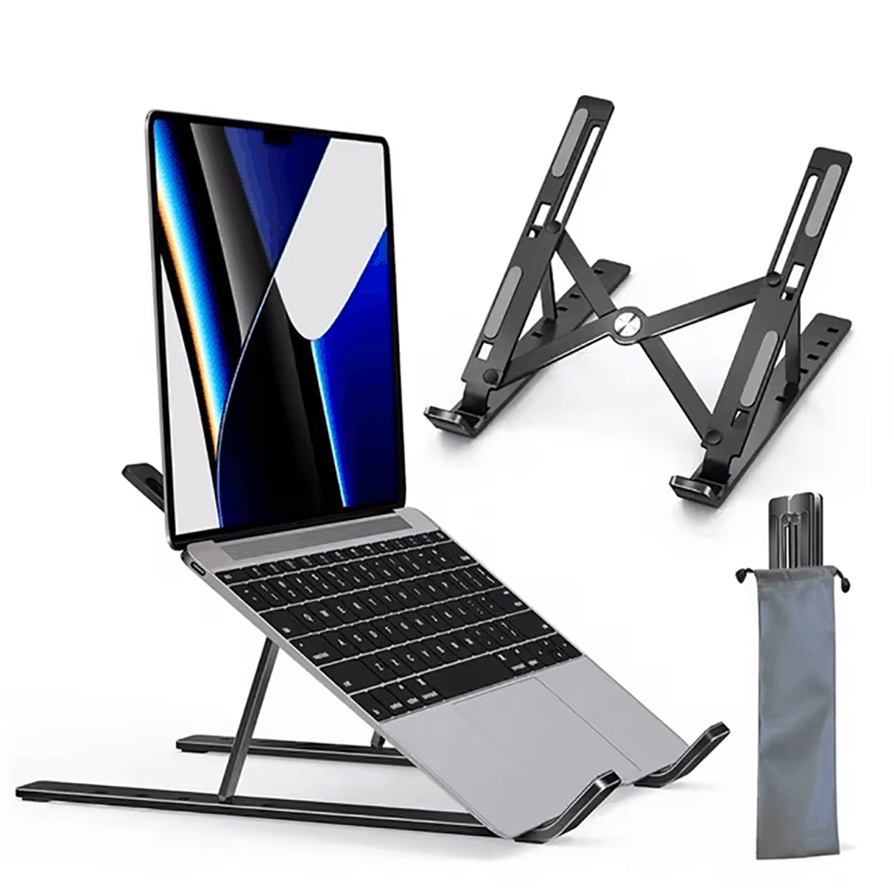 Laptop Accessories Macbook - ที่วางแล็ปท็อปแบบปรับได้ ที่วางจอคอมพิวเตอร์ แบบพกพา พับได้ สำหรับ Macbook