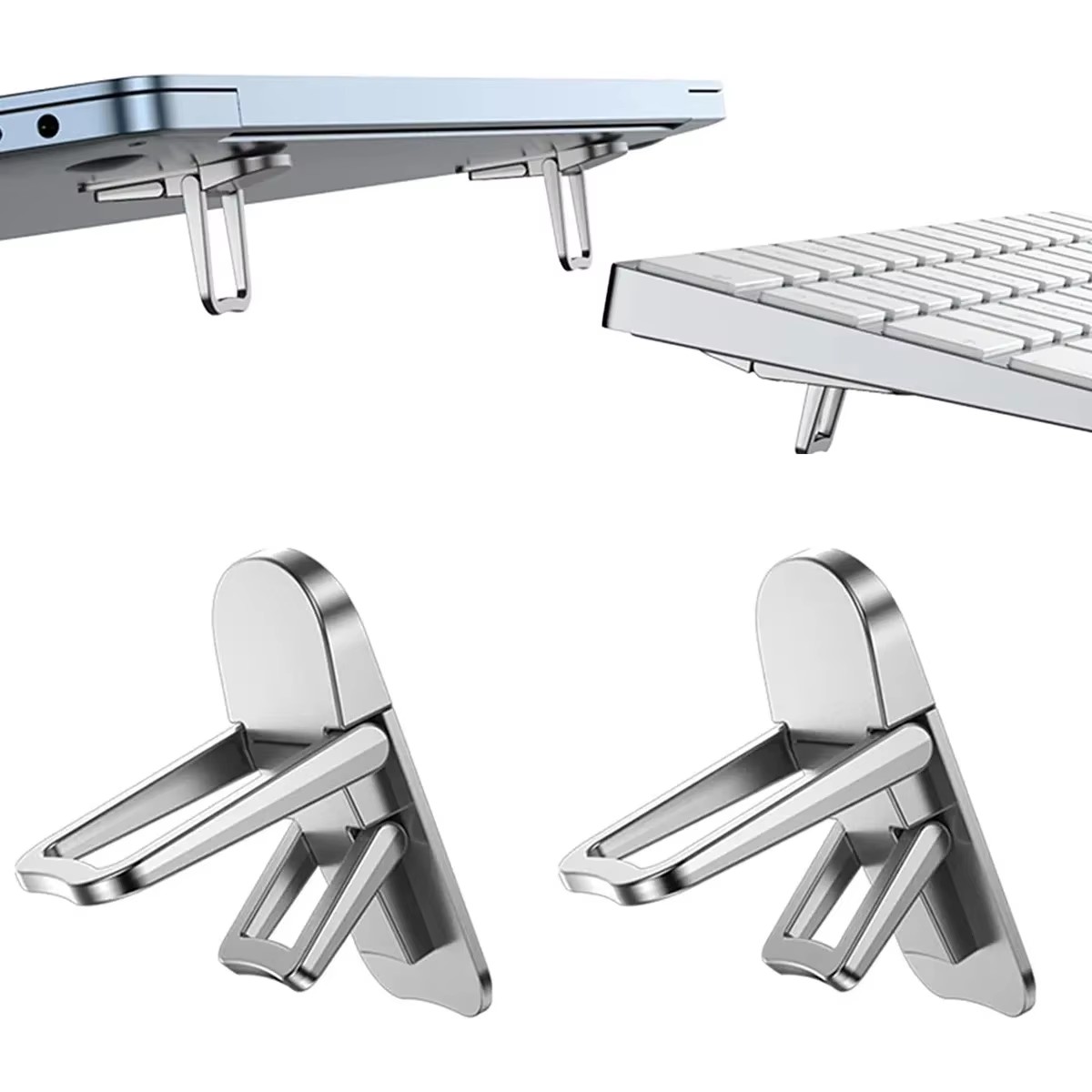 Laptop Office Accessories - ขาตั้งแล็ปท็อปแบบพกพาขนาดเล็กสำหรับ Macbook Huawei Samsung Xiaomi Dell
