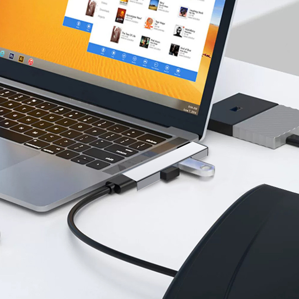 ฮับ USB 3.0 แบบ 3-in-1 พร้อม 3 - Laptop Accessories Macbook บทวิจารณ์และราคา