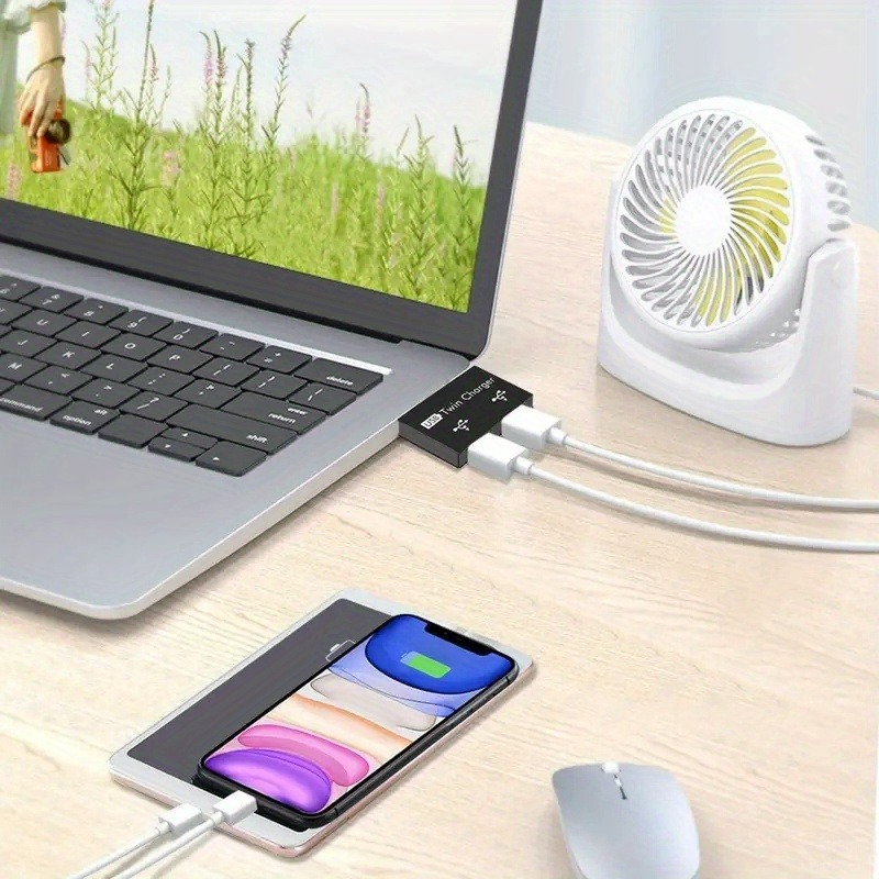 USB2.0 Splitter 1 ชาย 2 พอร์ตห - Xiaomi Laptop Accessories บทวิจารณ์และราคา