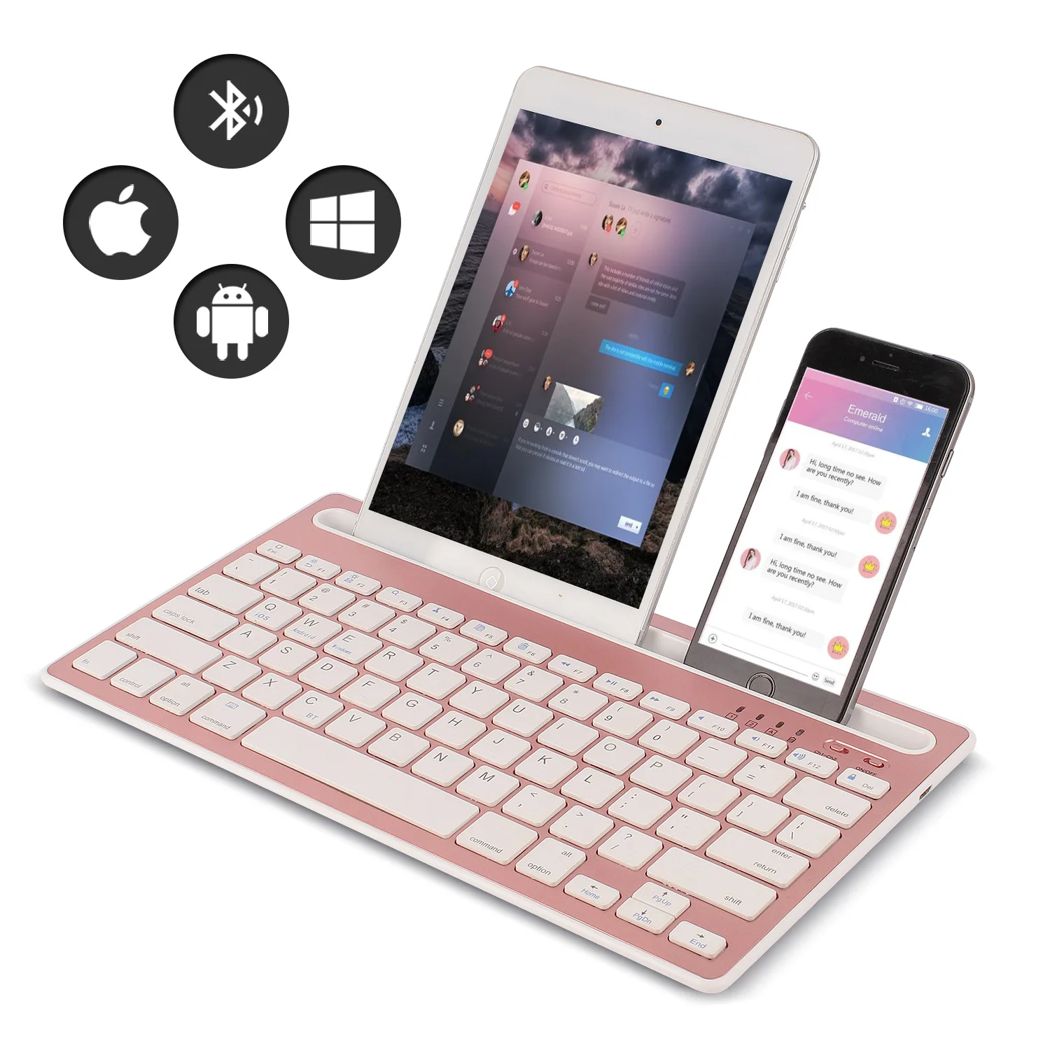 คีย์บอร์ดบลูทูธที่รองรับระบบ A - Laptop Office Accessories บทวิจารณ์และราคา