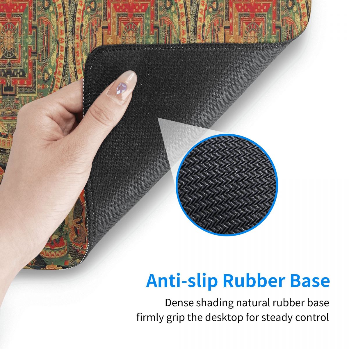แผ่นรองเมาส์ขนาดใหญ่ ลายอินเดี - Laptop Accessories India บทวิจารณ์และราคา