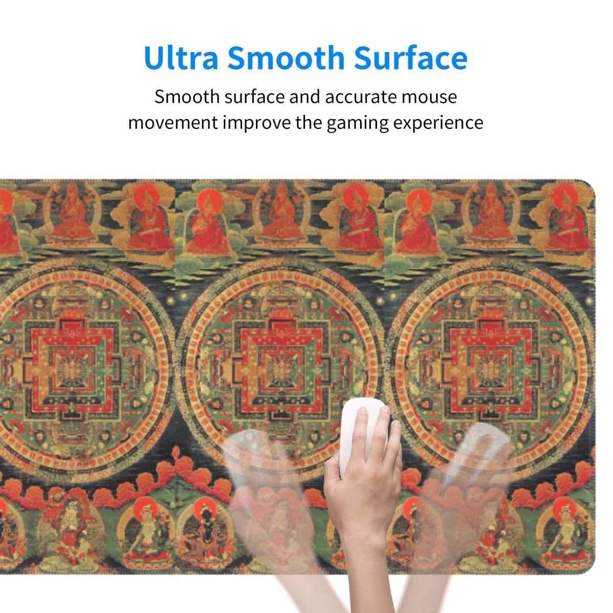 แผ่นรองเมาส์ขนาดใหญ่ ลายอินเดี - Laptop Accessories India บทวิจารณ์และราคา