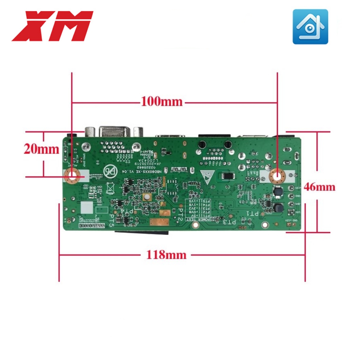 XM Original 10CH 4K 5MP H.265  - Monitor Portable Usb บทวิจารณ์และราคา
