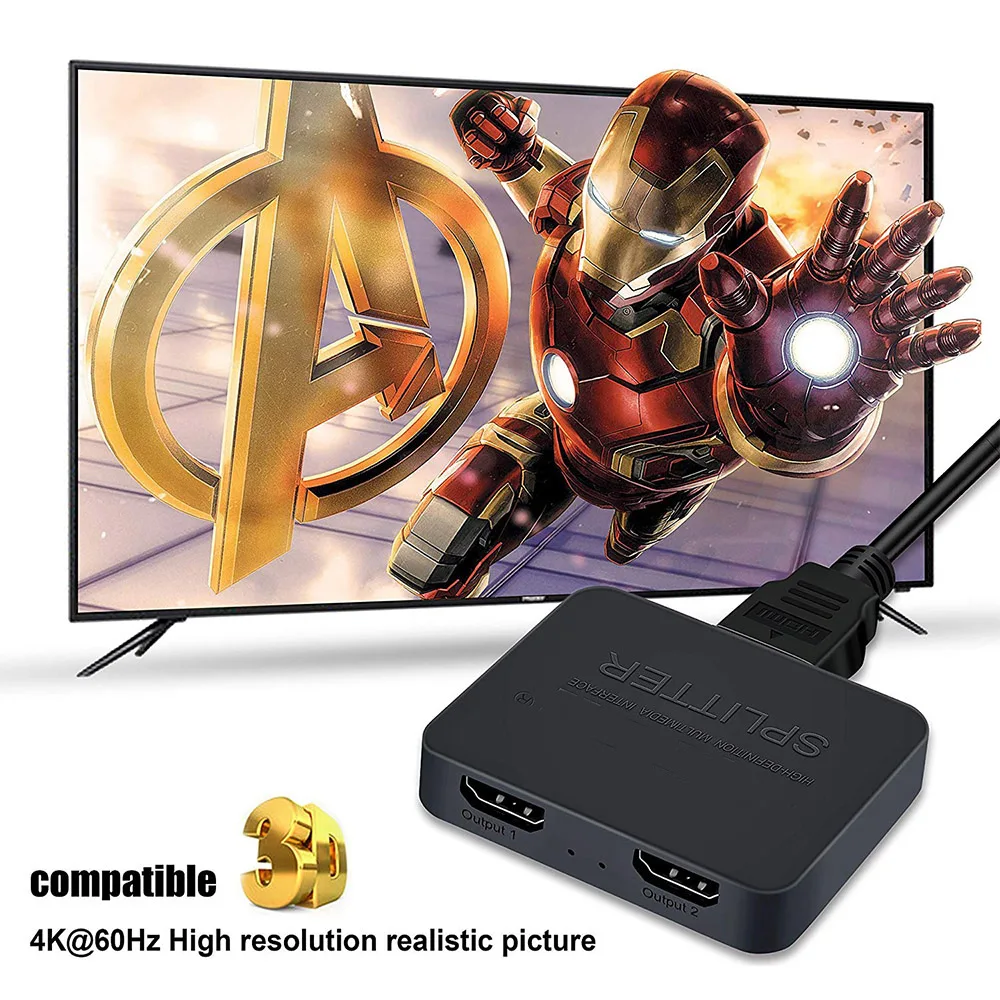สวิตช์ 1-in-2-Out 4K วิดีโอ HD - Laptop Accessories Distributor บทวิจารณ์และราคา