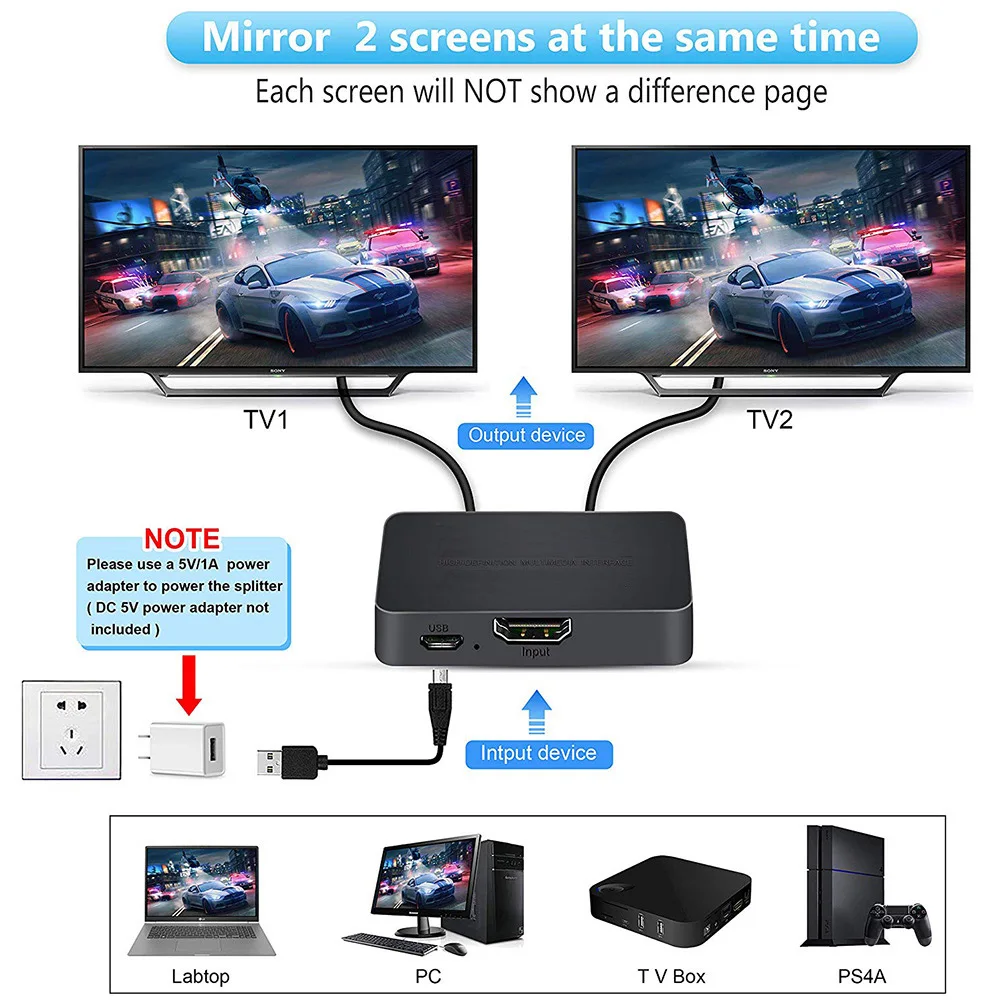 สวิตช์ 1-in-2-Out 4K วิดีโอ HD - Laptop Accessories Distributor บทวิจารณ์และราคา