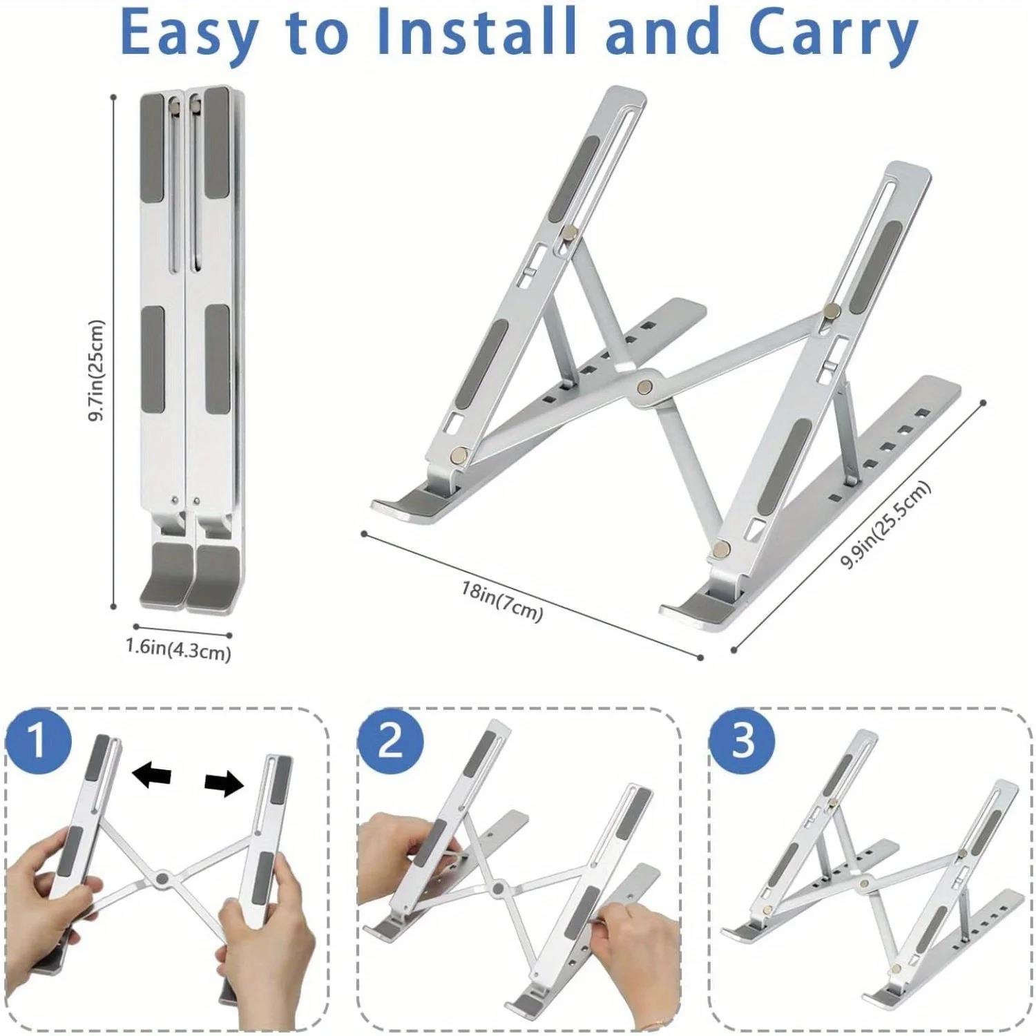ขาตั้งแล็ปท็อปแบบยกสูงกันลื่นส - Laptop Accessories Macbook บทวิจารณ์และราคา