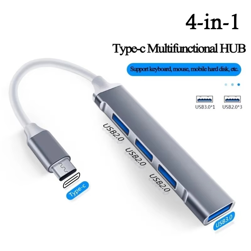 4 พอร์ตมัลติสปลิตเตอร์ USB 3.0 - Laptop Accessories Macbook บทวิจารณ์และราคา