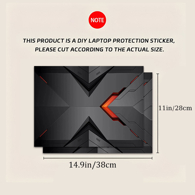 สติ๊กเกอร์ติดแล็ปท็อป 2 ชิ้น ฟ - Laptop Accessories Msi บทวิจารณ์และราคา
