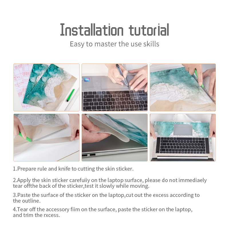 DIY สกินแล็ปท็อปสติกเกอร์ไวนิล - Laptop Accessories Msi บทวิจารณ์และราคา
