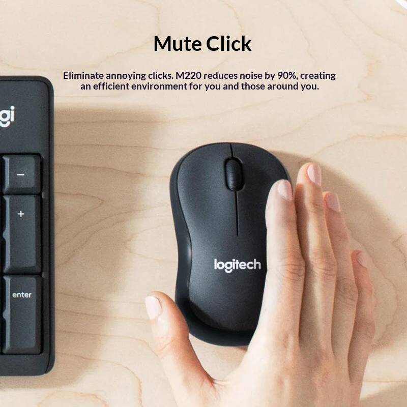 เมาส์ไร้สาย Logitech M220 แบบเ - Laptop Accessories Officeworks บทวิจารณ์และราคา