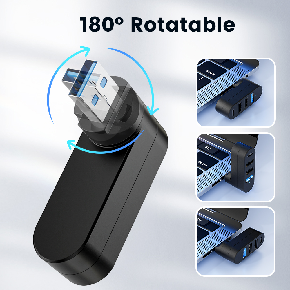 ยูเอสบีฮับ 3.0 มินิสปลิตเตอร์บ - Laptop Accessories Macbook บทวิจารณ์และราคา
