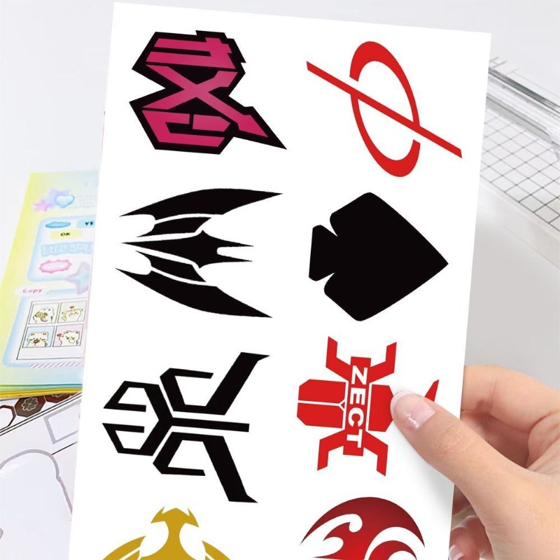 60 แผ่นสติกเกอร์โลโก้คาเมนไรเด - Laptop Accessories All บทวิจารณ์และราคา