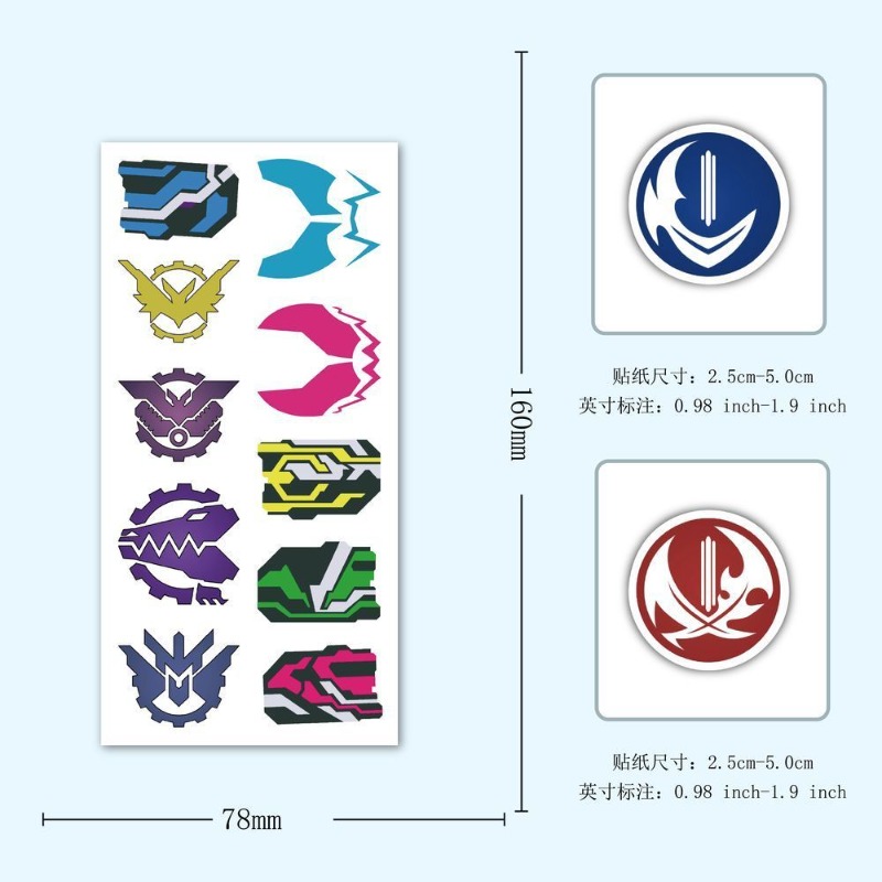 60 แผ่นสติกเกอร์โลโก้คาเมนไรเด - Laptop Accessories All บทวิจารณ์และราคา
